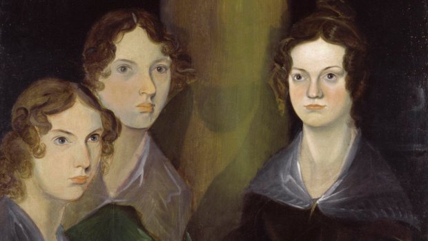 The Bronte sisters, Anne, Emily and Charlotte, as painted by their brother Branwell. 