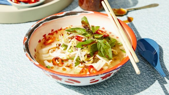 A great entry-level pho that's delicate and light-tasting.