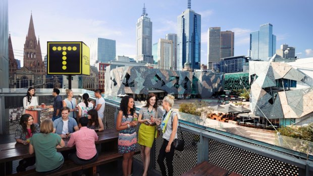 Enjoy the Melbourne summer at one of the city's many rooftop bars.