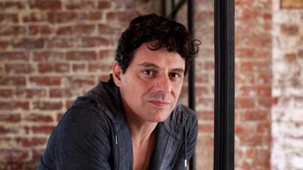 Wrong side of the law: Actor and part-time builder Vince Colosimo.