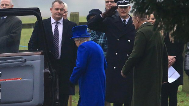 The Queen had previously missed Christmas and New Years day services at the church due to illness. 