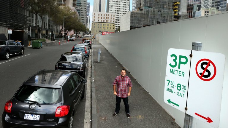 Melbourne Street Parking Map Online Map Aims To Simplify The Hunt For A Parking Spot In Melbourne's Cbd