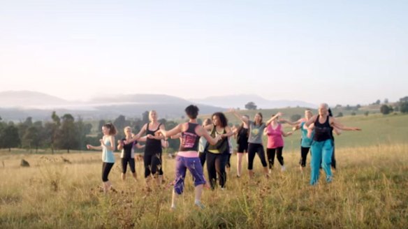Women in Queensland Health's Join the Movement video.