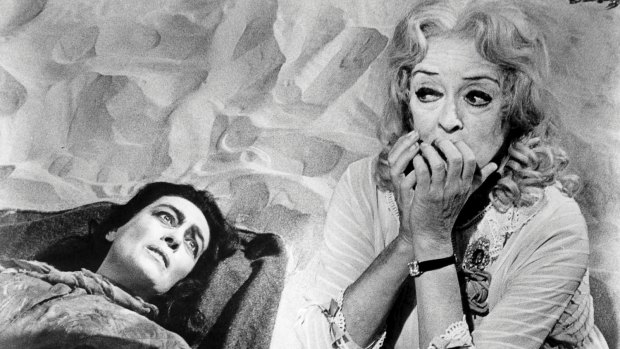 The real Crawford and Davis in <i>What Ever Happened to Baby Jane?</i> 