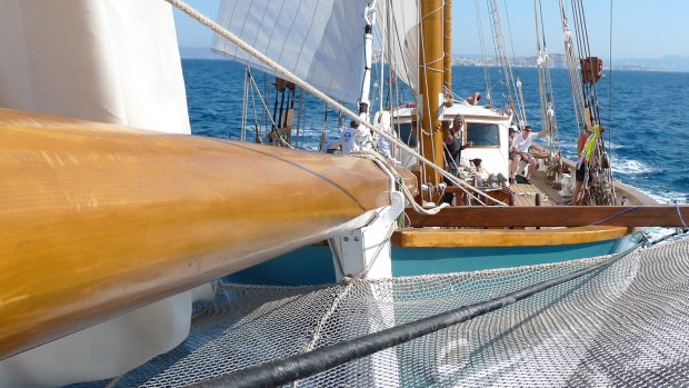 Swiss sail boat the Fleur De Passion will set sail for the Great Barrier Reef?with researchers on board.