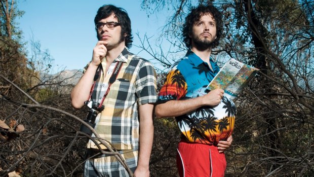 Flighty: <i>Flight of the Conchords'</i> lads are back on our screens.