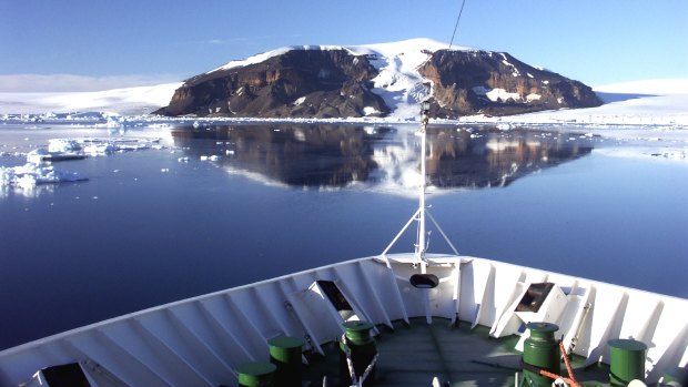 Wealthy travellers are scrambling to get to this ice continent before the party's over.