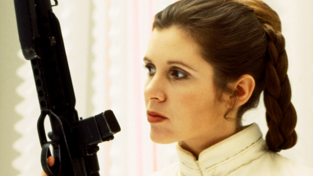 Leia isn't after a hero, because she already is one.