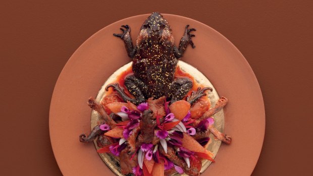 Sweet and sour cane toad legs by David McMahon.