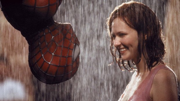Kirsten Dunst as Mary Jane in 2002's <i>Spider-Man</i>.
