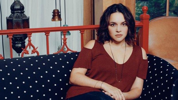 Norah Jones at home in New York.   Unusually for a star today, there is little public information about her private life. 