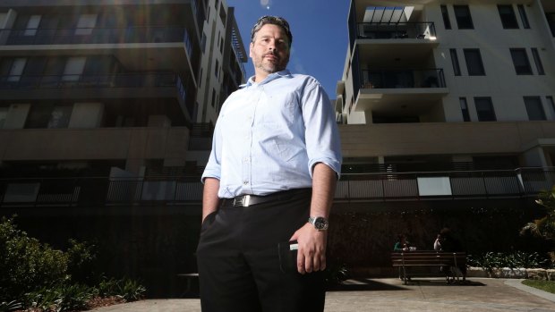 "The place has just exploded with units:" Andrew Phanartzis, real estate agent at Wentworth Point.