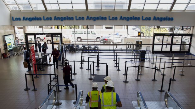 Los Angeles International Airport in Los Angeles, California.