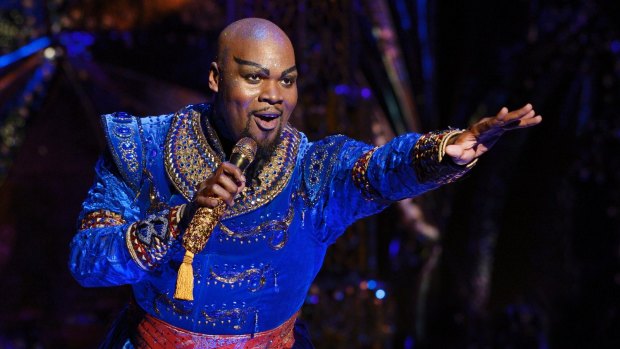 Michael James Scott as the utterly captivating Genie.