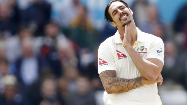 Mitch Johnson has no runs to play with.