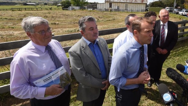 NSW Planning Minister Rob Stokes announced plans to build up to 35,000 homes on 7700 hectares of land south of Campbelltown. 