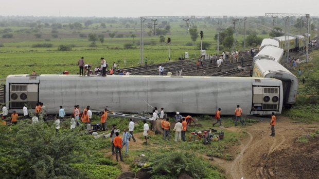 Investigations continue into a train derailment at Martur, north of India's technology hub of Bangalore, in which two people were killed. 
