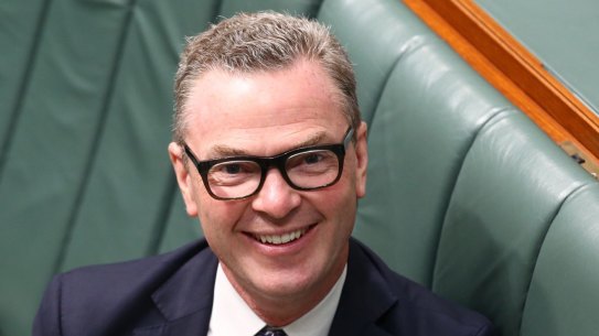 "Winner's circle": Defence Industry Minister Christopher Pyne.
