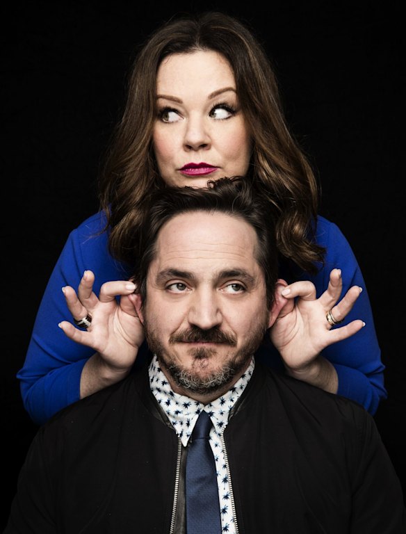 Melissa McCarthy and Ben Falcone say they don't set out to make films about women. 