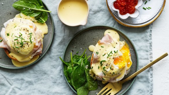 Jill Dupleix's eggs benedict masterclass.