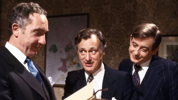 "I am their leader, I must follow them": Jim Hacker in the Yes, Prime Minister series. 