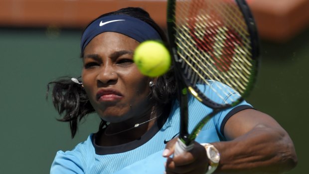 Outraged: Serena Williams has slammed Novak Djokovic over gender pay comments.