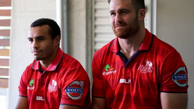 Final farewell: James Horwill and Will Genia will play their last home game for the Queensland Reds on Saturday night.