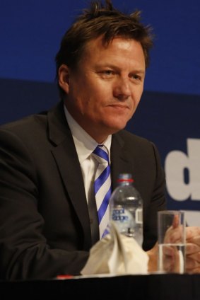 North Melbourne chairman James Brayshaw.