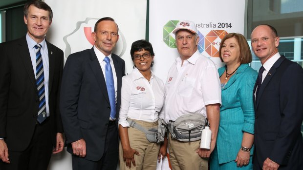 The G20 volunteer uniform was unveiled on Monday.