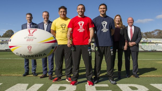 The Rugby League World Cup is coming to Canberra Stadium.