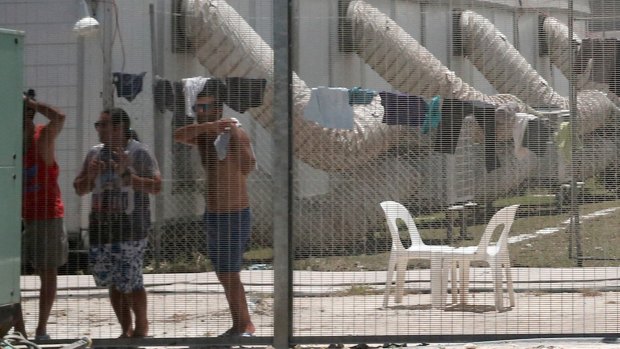 The Manus Island detention centre.