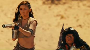 Desert chase ... Fuo Xiao stars as Xi Liya in <i>Mad Shelia: Virgin Road</i>.