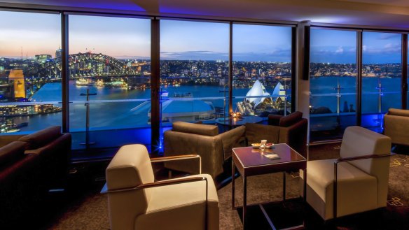 You don't have to be a tourist to enjoy the view from the Intercontinental Sydney Supper Club.