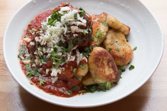 Meatball gnocchi.