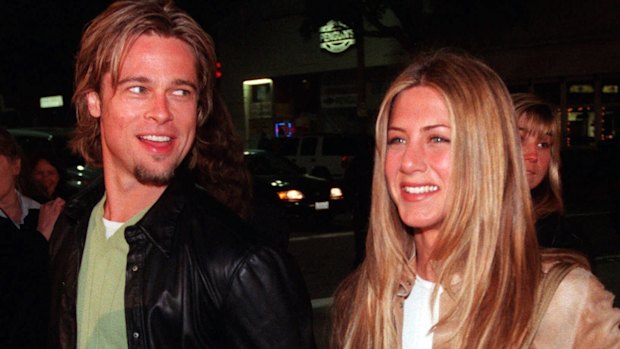 Hollywood dream couple: Pitt was previously married to Aniston.