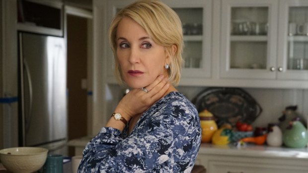 Felicity Huffman as Jeanette Hesby in season three of the superlative <i>American Crime</i>.