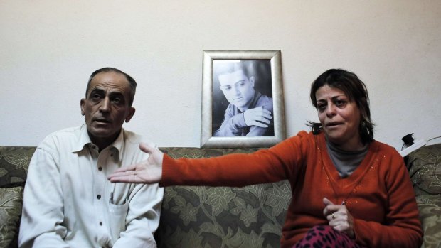 The mother and father of Muhammad Musallam, who is being held by Islamic State.