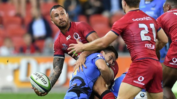 On his way: Quade Cooper is not part of Brad Thorn's plans for next season, but where will he end up?