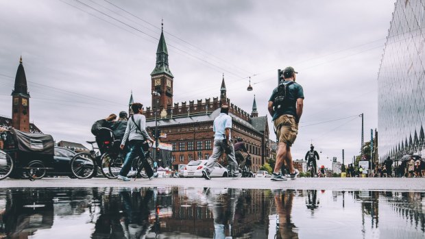 Copenhagen's City Hall has been used for scenes in Danish hit TV series such as "The Killing" and "Borgen".