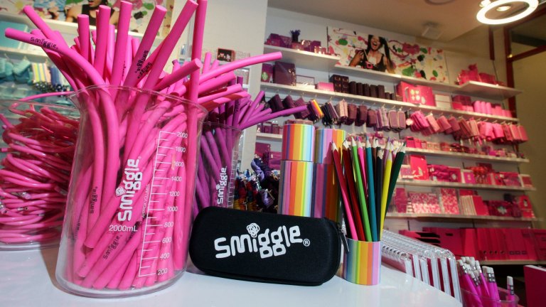 Stationery chain Smiggle: 'In some stores kids come in with a £50 note', Retail industry