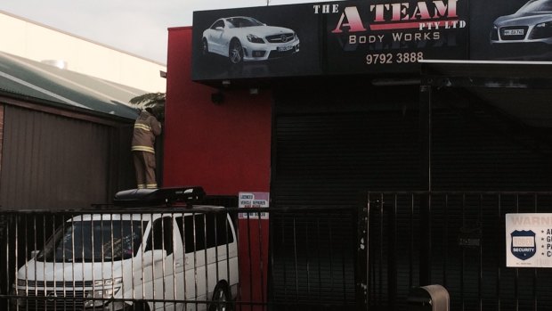  The shooting on April 9 occurred outside The A Team Body Works in Condell Park. 