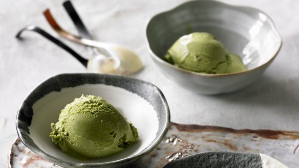 Adam Liaw's Green tea ice cream.