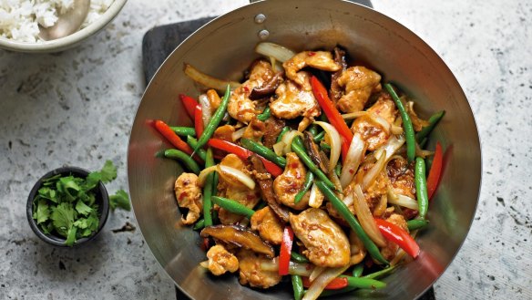 Serve this spicy chicken stir-fry with rice or noodles.