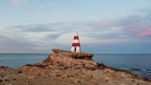 Watch the sunset from the witches-hat shaped Robe Obelisk.