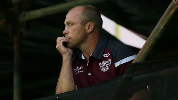 Is it time?: Manly coach Geoff Toovey.