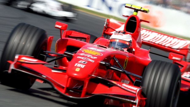 Ferrari racers always have a big following at the Melbourne Grand Prix.