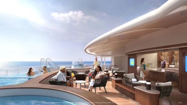 The ship will feature several adults-only zones and experiences.