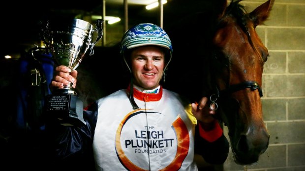 Family affair: Luke McCarthy will take on family members in the Ladyship Mile at Menangle on Sunday.