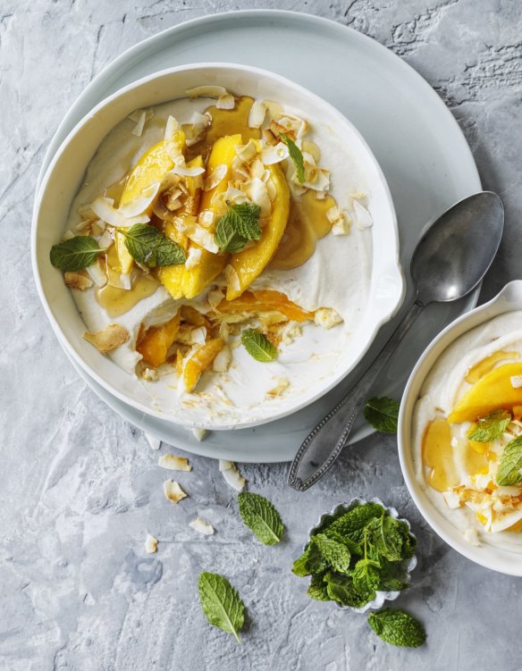 A summery spin on banana pudding.