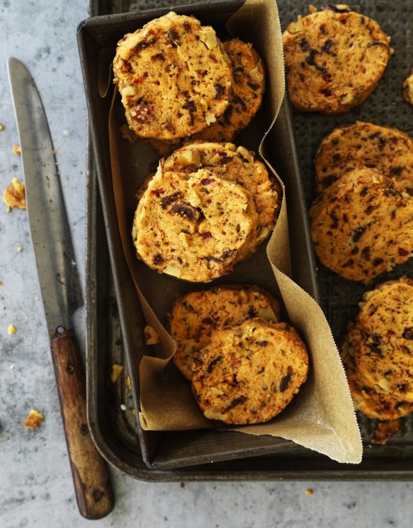 Shortbread is given a savoury spin.